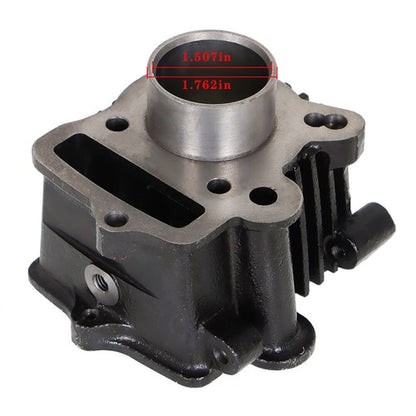 Solid Spare Top End Rebuild Kit Cylinder Head Piston For Honda XR50 Z50R CRF50