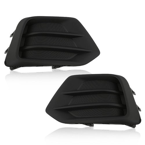 Solid Spare Front Bumper Insert Fog Light Cover Left+Right Fit For 2017-2022 Chevrolet Trax