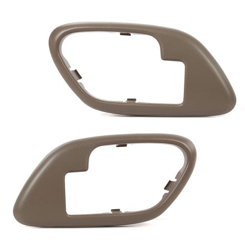 Solid Spare Inside Door Handles Bezel Pair Fit For 95-99 Chevy GMC Truck Left & Right