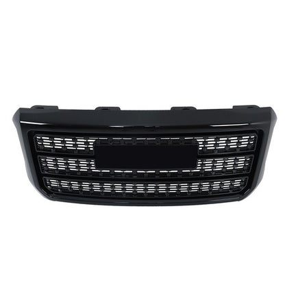 Solid Spare Front Upper Grille Gloss Black For GMC Sierra 2500HD 3500HD Denali 2015-2019