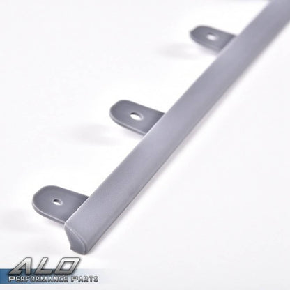 Solid Spare Bumper Trim Fit For 2009-2015 Cadillac CTS V Model Front Bumper Molding Kit Gray