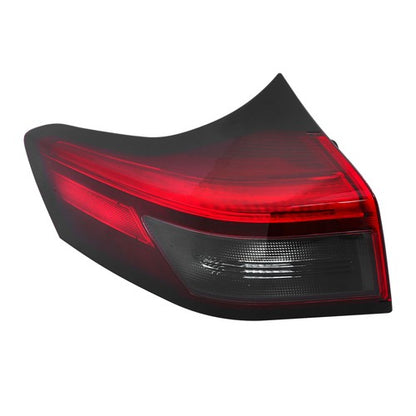 Solid Spare For Nissan Rogue 2021-2023 Single LH Side Tail Light Replacement LED Clear Lens