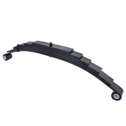 Solid Spare 6 Leaf Springs/U-bolt/Hanger Kit Tandem Trailer Axle Suspension Kit For 7000lbs