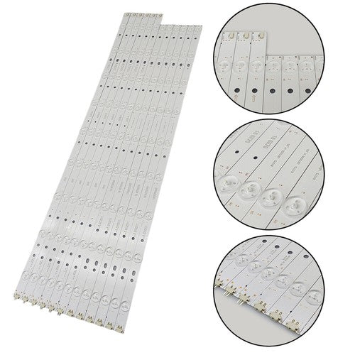 12pcs LED Backlight for LB70006 V1_0 V0_01 Vizio E70-E3 LFTRVRCT E70-E3 LFTRVRAS