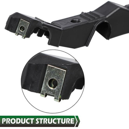 Solid Spare Fit For 18-20 Kia Rio Front Bumper Bracket Mounting Support Left Side