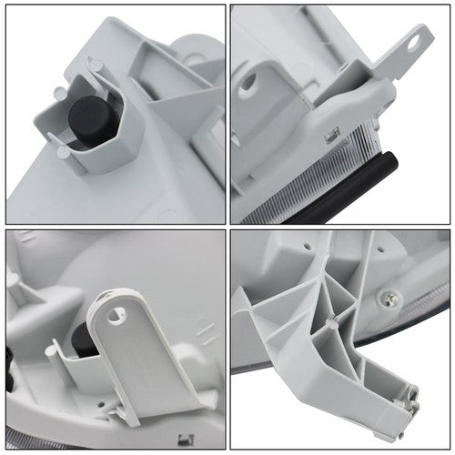 Solid Spare Headlight Headlamp For Toyota Tacoma 2005-2011 Headlamps Left+Right Side Halogen