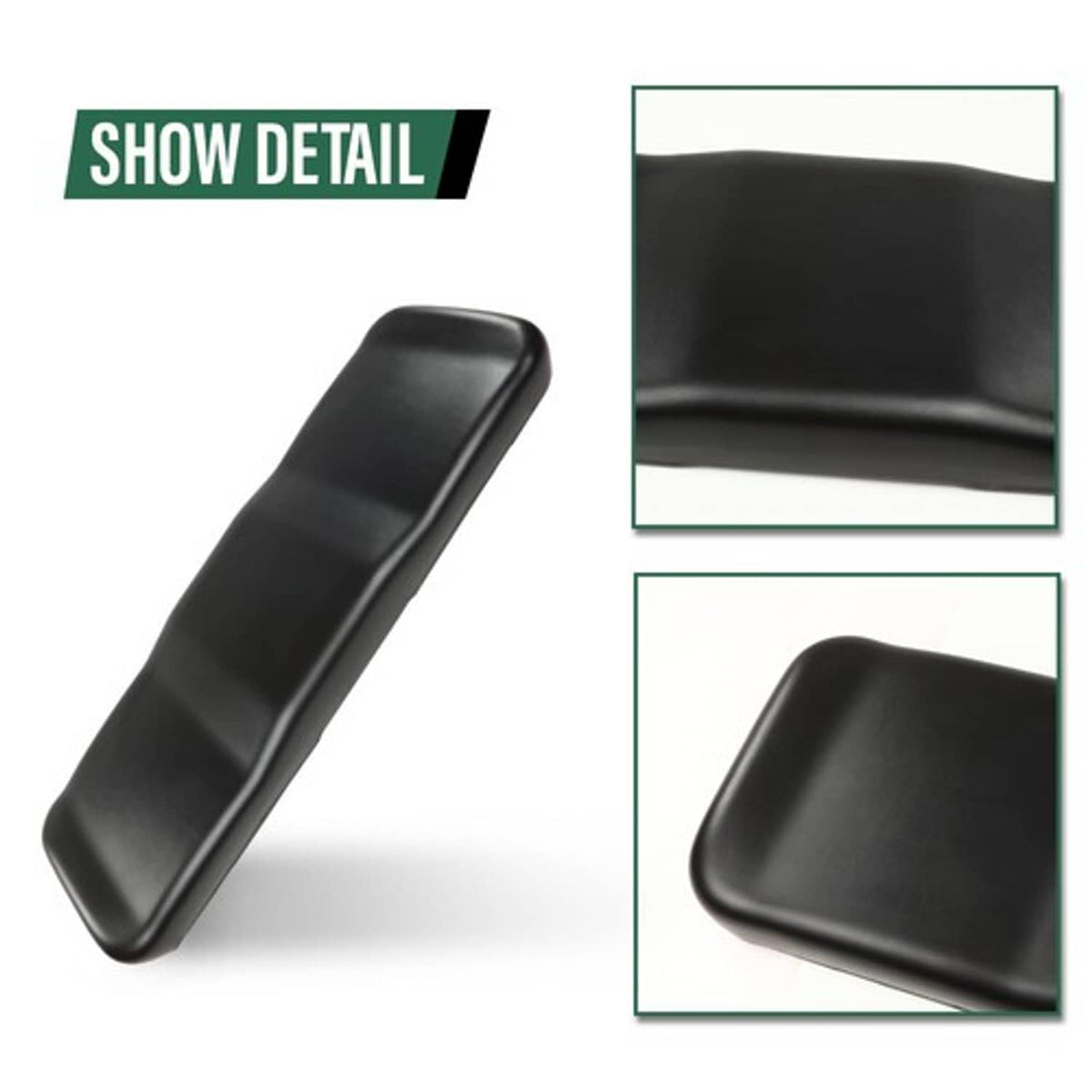 Solid Spare Seat Bottom Black Fit For Polaris Ranger 2X4,4X4,6X6(05,06),2X4/4X4 (06, 07)+++