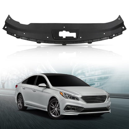 Solid Spare Grille Cover Upper Radiator Sight Shield Fit For 2015 2016 2017 Hyundai Sonata