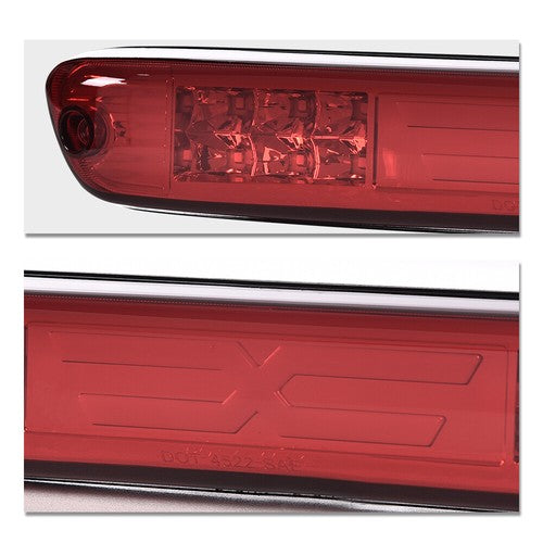 Solid Spare Fit For 04-12 Chevy Colorado/GMC Canyon LED 3rd Brake Light Cargo Lamp Red