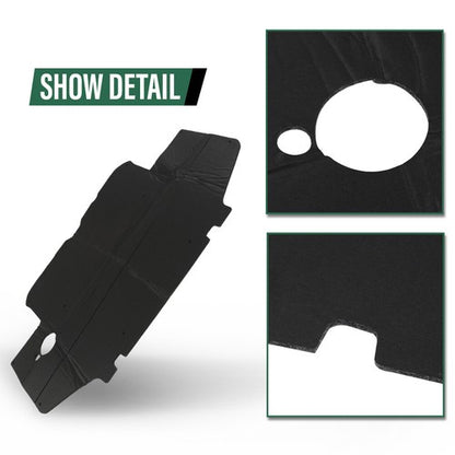 Solid Spare Fit For 1995-2001 Toyota Tacoma Hood Insulation Pad Heat Blanket & Clips