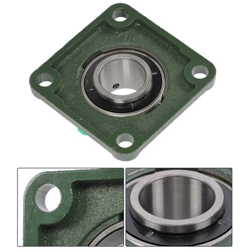 Solid Spare 2PCS UCF209-28 with seat bearing 1-3/4" Bore 4 Bolt Solid Base Self-Aligning ?