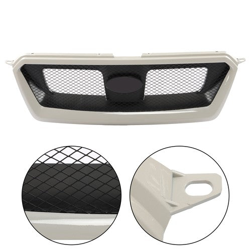 Solid Spare Grille Front Upper Plastic New Fit For Subaru Impreza / Crosstrek 2012 2013 2014