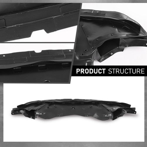 Solid Spare Front Engine Splash Shield Under Cover Fit For 2015-2023 Dodge Charger RWD
