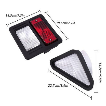 Solid Spare FRONT & REAR LIGHT KIT COMPATIBLE FOR BOBCAT S150 S175 S185 S205 S220 S250 S300