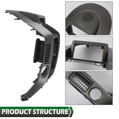 Solid Spare Center Dash Console Instrument Panel Bezel Fit For 04-06 Nissan Titan Armada