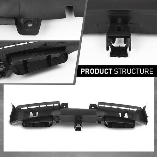 Solid Spare Fit For 2010-2015 Mercedes-Benz GLK350 GLK250 Fan Shroud Upper 2045000355