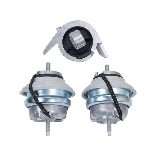 3PCS For Jaguar XF XJ Transmission & Engine Motor Mount 3.0 V6 RWD C2D16622