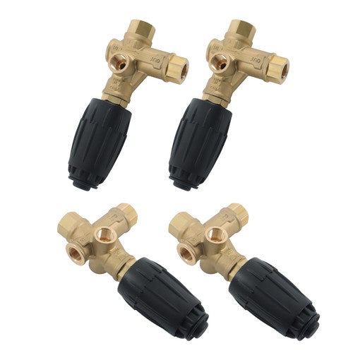 Solid Spare 4 Pack Unloader Valve VRT3-310 8GPM 3/8" FNPT 4350PSI Pressure Washer Pump