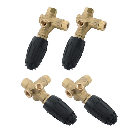 Solid Spare 4 Pack Unloader Valve VRT3-310 8GPM 3/8" FNPT 4350PSI Pressure Washer Pump
