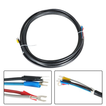 Solid Spare 3/8-5/8 Dia. 16 Feet Install Kit Air Conditioning Cooling Connection Pipe