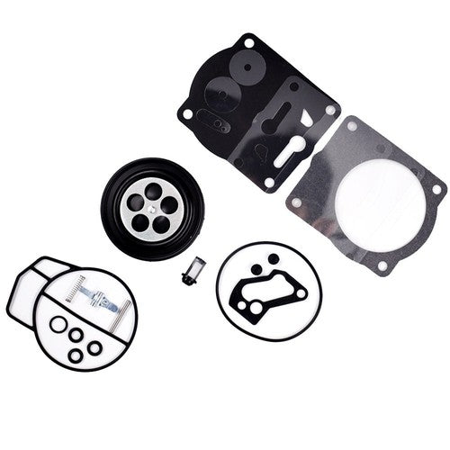 Solid Spare 2X Carburetor Rebuild Kit for SeaDoo 951 Dual SBNI GSX GTX RX XP LRV LTD