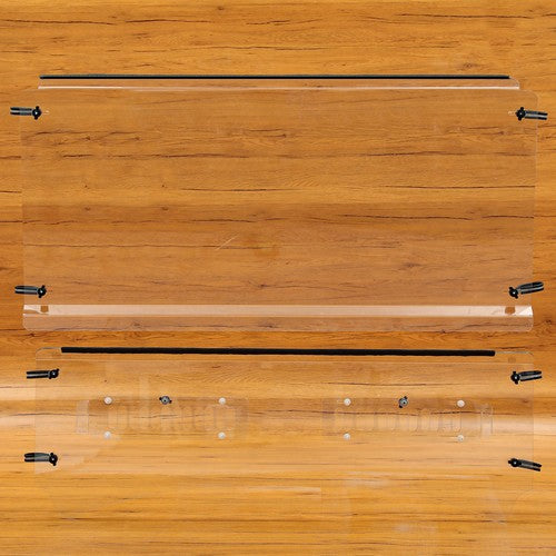 Solid Spare 2 Piece Clear Front Vented Windshield For Kubota RTV1140 CPX 2009-2016