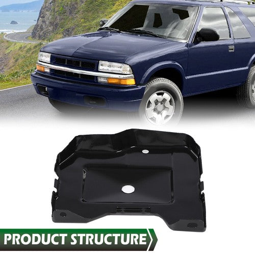 Solid Spare Battery Tray Fit for 1994-2005 GM Balzer S10 Jimmy Sonoma Bravada Truck SUV
