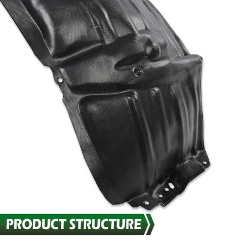 Solid Spare Fender Liner Set Fit For 2007-2011 Toyota Camry Front Left & Right 2pcs