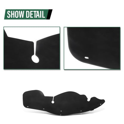 Solid Spare Engine Splash Shield Fit For 1998-2011 Ford Ranger Front Left & Right Side