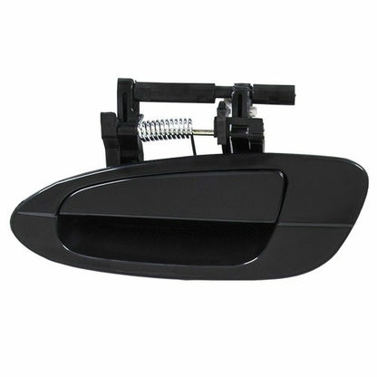 Solid Spare Rear Driver Left Outside Door Handle For 2002-2006 Nissan Altima Black Plastic