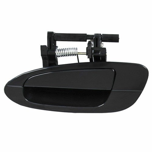Solid Spare Rear Driver Left Outside Door Handle For 2002-2006 Nissan Altima Black Plastic