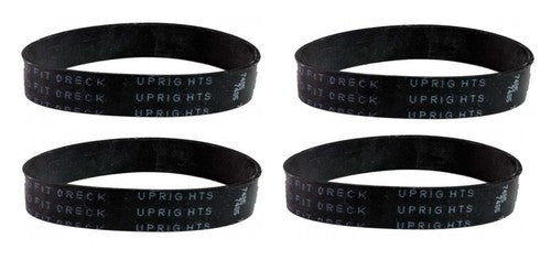 Solid Spare Vacuum Cleaner Belt 4 pack for ORECK XL Upright