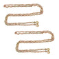 Solid Spare 2 × Transport Bundle Chain Steel Gold 7100lbs G80 3/8in×20ft Heavy Duty W/Hooks