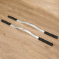 Solid Spare Universal 2PCS Snowmobile Trailer ski Tie Down Hold Down Bars W/Black Boots