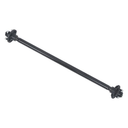Solid Spare 4 lug-4" 44" HF 2K 2000lbs Trailer Axle w/ U-Bolt Kit For RVs trucks trailers