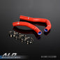Solid Spare Fit For Integra K20A Type-R/-X/S/IS DC5/Acura RSX Silicone Radiator Hose Kit Red
