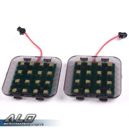 Solid Spare Fit For 2009-2012 Honda Fit/Jazz Smoked Lens Rear Trunk Door High Power LED Lamp