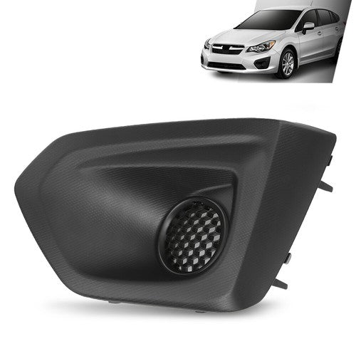 Solid Spare Front Bumper Fog Light Bezel Cover Left Fit For 2012 2013 2014 Subaru Impreza