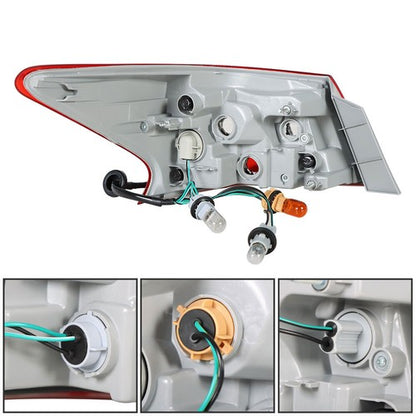 Solid Spare For Nissan Sentra 2016-2018 New Tail Brake Light Passenger Right Side 265503YU0A