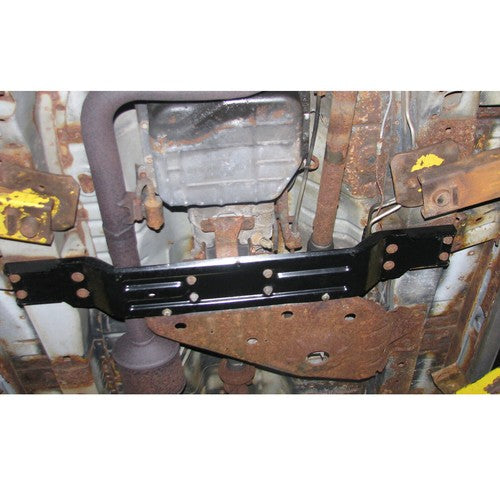Solid Spare For Jeep Grand Cherokee WJ 99-04 Transmission Crossmember Skid Plate Guard Black