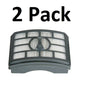 Solid Spare (2) Filter HEPA for Shark Rotator Lift Away Pro Series NV501 NV503