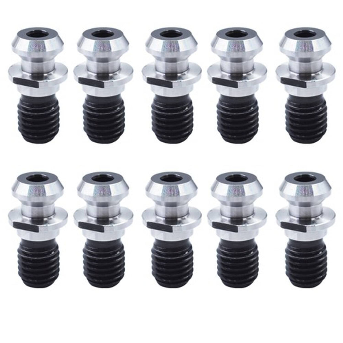 Solid Spare For Mazak Fadal HURCO Okuma CAT40 45??0.740"Coolant Pull Stud Retention Knob10pc