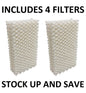 Solid Spare EFP Humidifier Filters for Emerson E2R - 4 Pack
