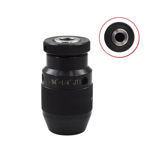 Solid Spare 1/64-1/4" JT1 Keyless Drill Chuck New Heavy Duty CNC 1JT Pro-Series New