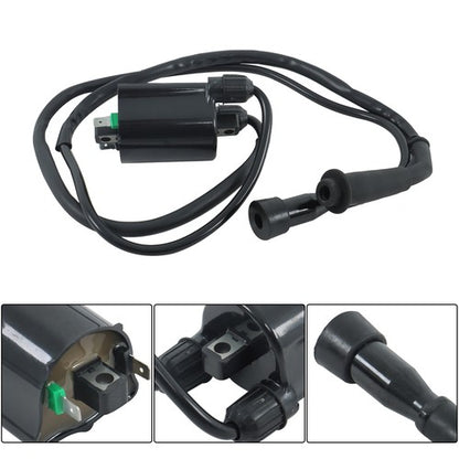 Solid Spare Fit FOR Honda VT600 Shadow VLX 600 1988-2007 Ignition Coil & Spark Plug Cap
