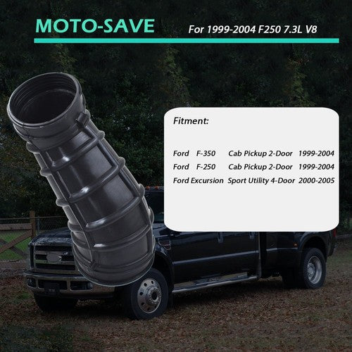Solid Spare For 1998-2003 F250 / F350 / F450 / F550 7.3l V8 Engine Air Intake Inlet Hose