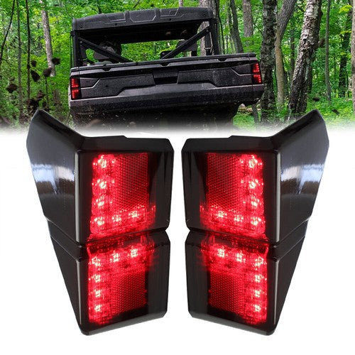Solid Spare For 2018 2019-2021 Polaris Ranger 1000 XP Crew Rear Left Right LED Tail Lights