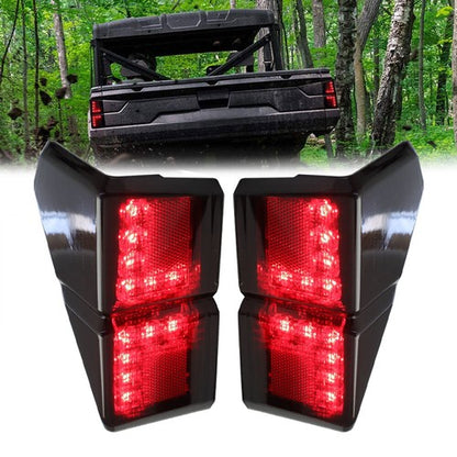 Solid Spare For 2018 2019-2021 Polaris Ranger 1000 XP Crew Rear Left Right LED Tail Lights