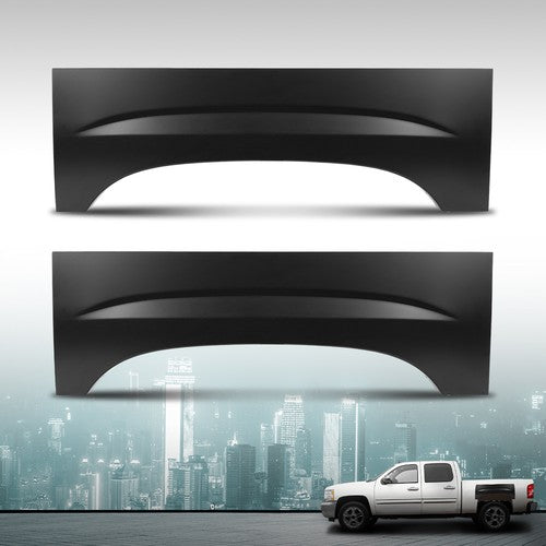 Solid Spare Rear Wheel Arch Quarter Bed Panel Fit For 99-07 Chevy Silverado GMC Sierra PAIR
