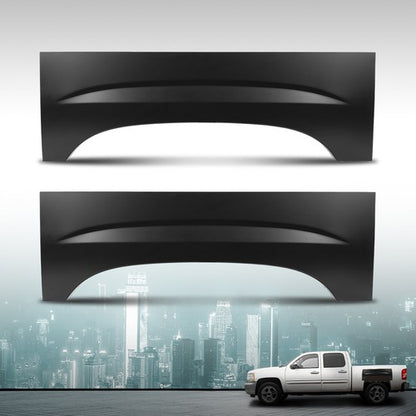 Solid Spare Rear Wheel Arch Quarter Bed Panel Fit For 99-07 Chevy Silverado GMC Sierra PAIR